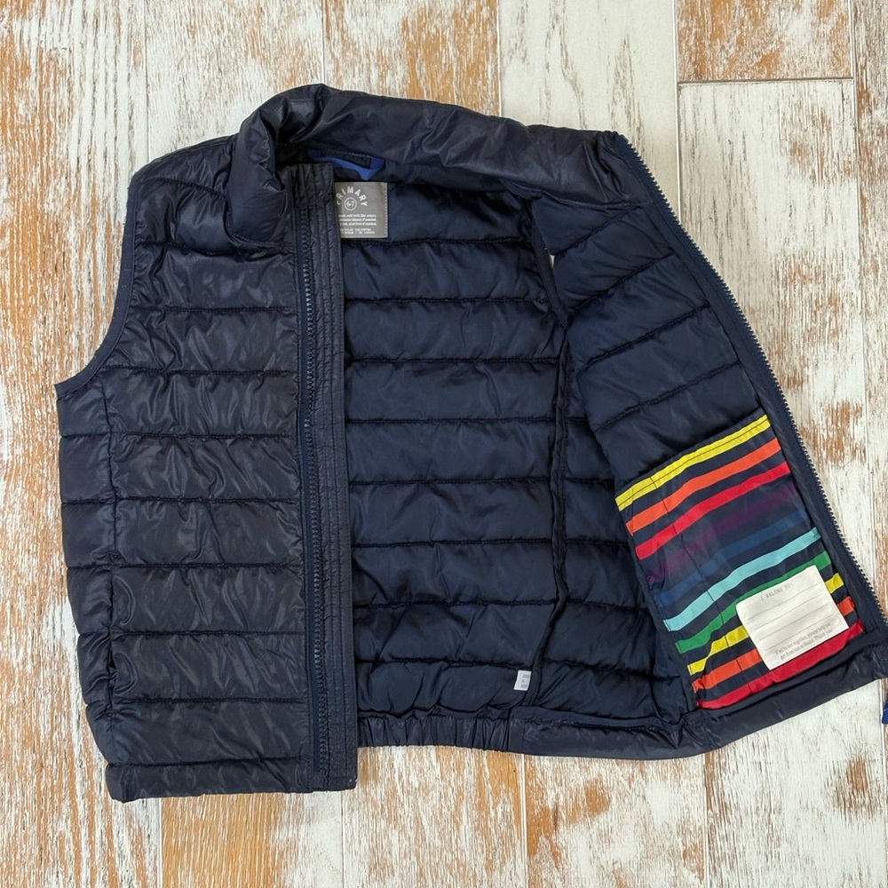 Primary Lightweight Puffer Vest Size 6-7